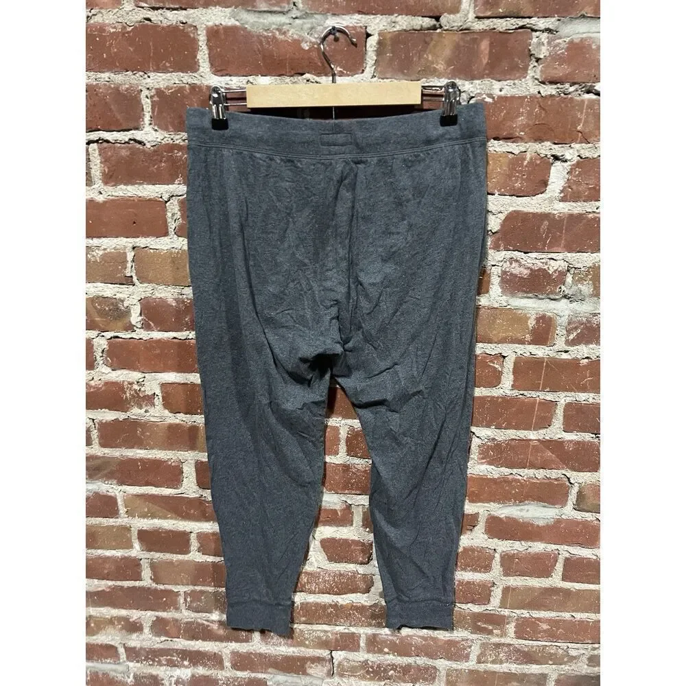 Polo Ralph Lauren Men's Gray Solid Sleep Jogger Pants Large